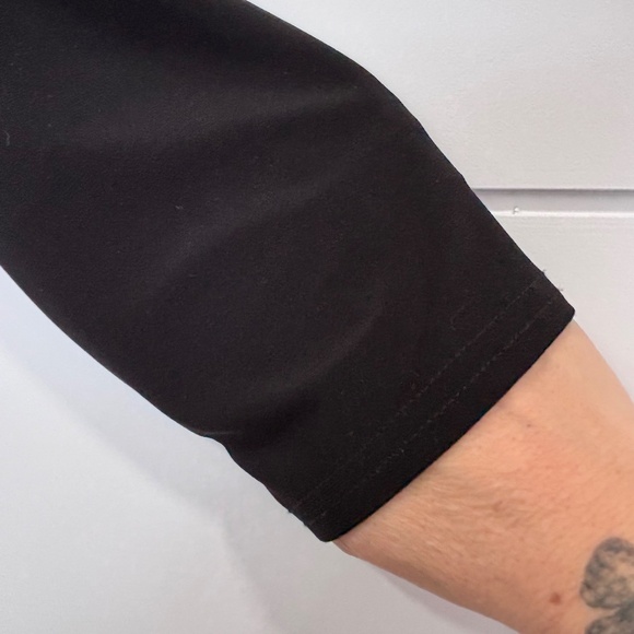 Joseph Ribkoff black swing open front cover up converts to a bolero jacket sz 4 - Picture 7 of 16